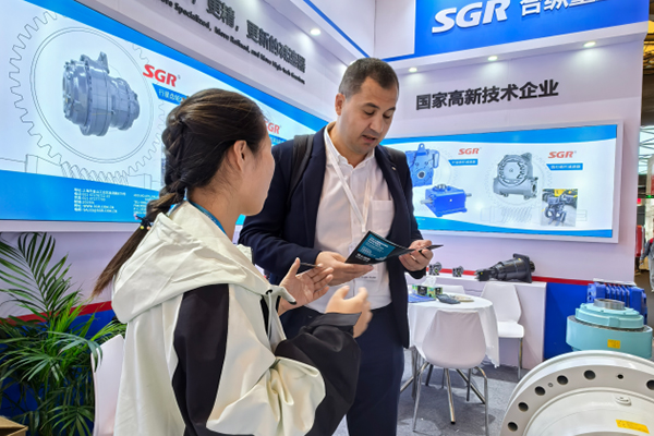 Kotak gear SGR di PTC Asia 2024