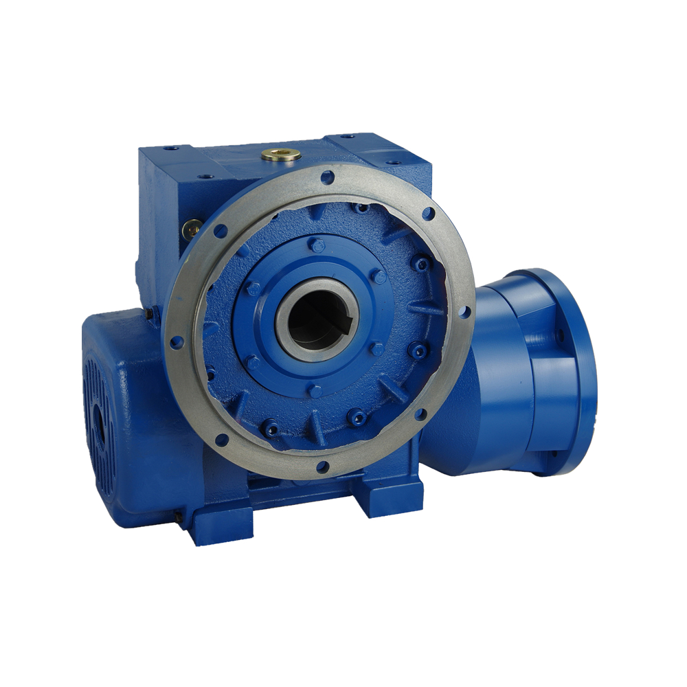 Jentera Perindustrian Kotak Gear Selubung Gear Worm Ganda